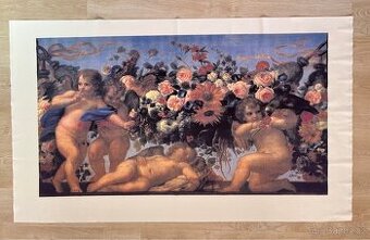 Velký látkový obraz - 1