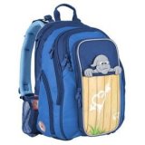 Růžová školní taška - brašna duch TOPGAL, černý batoh, penál