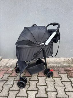 Skládací kočárek pro psy