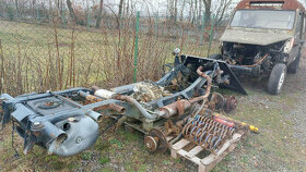 Mercedes G - nosný rám + ostatní