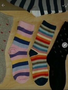 Barevné ponožky vel. 35-38