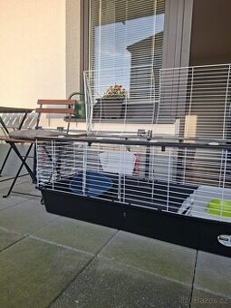Prodej prostorné klece pro králíka / morče + přepravka
