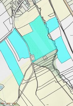 Orná půda, vodní plocha, alej