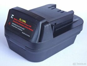 Prodám akumulátor. adaptér DL18ML DeWALT / MILWAUKEE