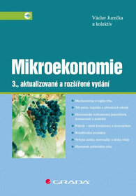 Mikroekonomie 3., aktualizované vydání Jurečka Václav
