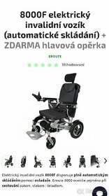 Elektrický invalidní vozík nový