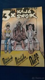 Prodám 3x Kája Saudek / sci-fi Komiks 1989