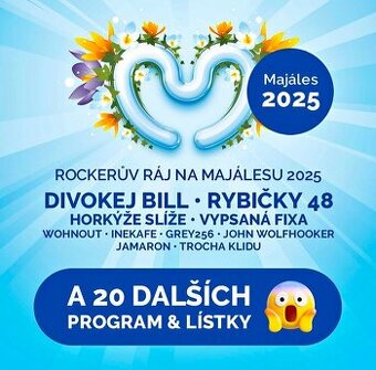 Majáles Praha 2025, vstupenka