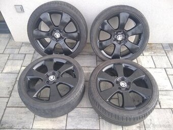 Originální škoda ALU kola Luna R18 Superb 2