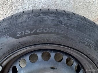 sada letních pneu Hankook na plech.discích