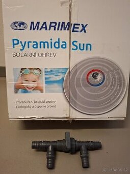 Solárni ohřev k bazénu pyramida + regulační ventil