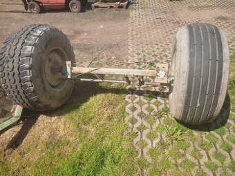 Náprava s koly. 6tun - 1