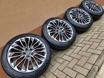 19″ 5×112 AUDI A6 4K + 245/45R19 MICHELIN letné NEW dot2023