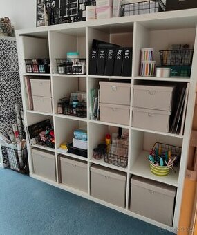 Dělící stěna Ikea Kallax bílá - 2 ks