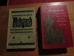 Německá mytologie a legendy - švabach - 1