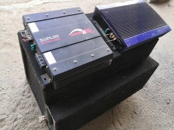Subwoofer+zesilovace - 1