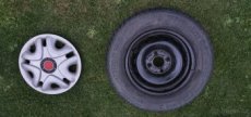 2x Kompletní zimní kola 175/70 R13 (+ poklice zdarma)