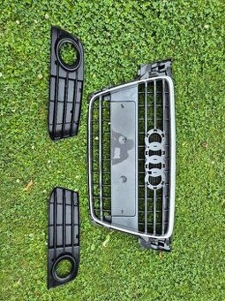 Maska chladiče Audi A4 B8 Avant + kryty mlhovek