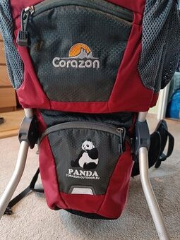 Krosna na dítě Corazon PANDA - červená