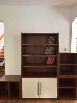 Dřevěná sada skříněk (3 malé skříňky, 1 střední a 1 velká)