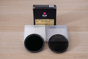 ND filtry B+W 52mm XS-Pro MRC nano