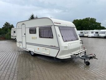 Hylander 400, 4 osoby, stan, wc, 100km/h, 1000Kg