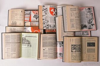 Amatérské rádio roč. 1976 až 1979, 1981, 1983 až 1986