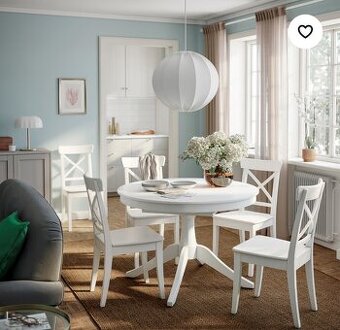 Ikea rozkládací stůl a 4 židle