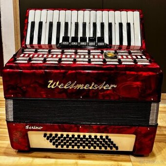 Akordeon Weltmeister Serino – 60 basů / 18 kláves