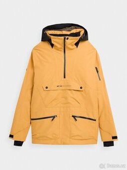 Pánská snowboardová bunda anorak membrána 10000 - oranžová