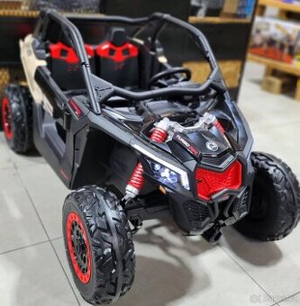 Dětská elektrická buggy pro 2 děti, 800W CAN-AM Maverick XXL
