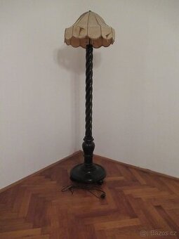 Starožitná stojací lampa