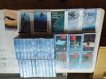 VHS videokazety 28ks letadla v akci original