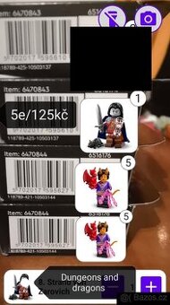 Lego minifigures Dungeons and dragons nové neotvorené