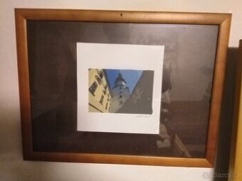 Malovaný obrázek Michalské brány