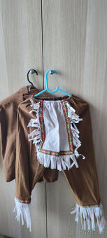 karnevalový kostým indián, vel. 128