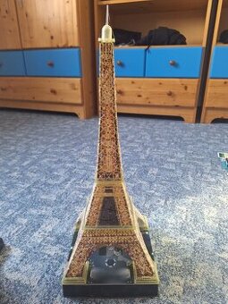Svítící 3D puzzle,Ravensburger-Eiffelovka+Empire building