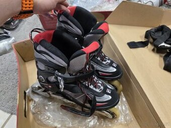 Pánské kolečkové brusle Fila vel. 43 + chrániče