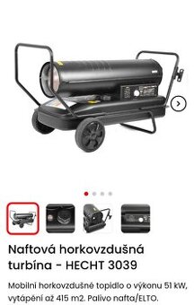 Prodám topidlo Hecht 3039 - 1