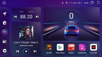 Android 9"Autorádio s GPS navigací - VW, ŠKODA, SEAT