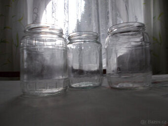 Zavařovací sklenice 0,7l + 0,3l + 4 l