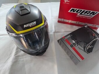 Výklopná helma NOLAN N100-5 Overland + intercom N-COM B901L
