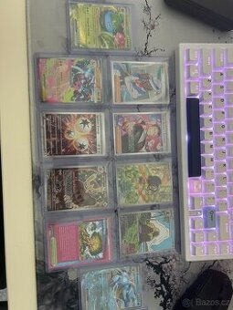 Pokemon kartičky (full art,EX)