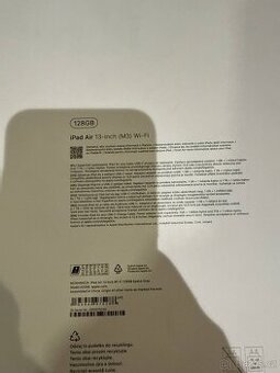 iPad Air 13 m3 129 šedý wi-fi