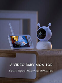 Dětská videochůvička Boifun PTZ kamera s wifi aplikace FHD