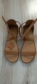Dívčí kožené sandálky, vel. 37 - 1