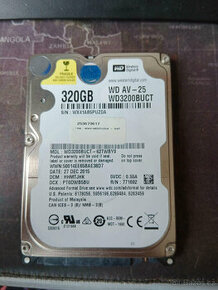 HDD disk - WD AV-25 CT - 320GB - 1