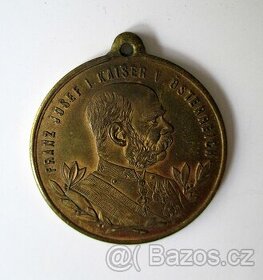 Pamätná medaila  – Franz Josef I. – Rakúsko Uhorsko – 1900 - 1