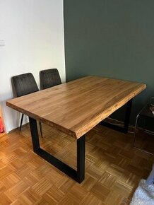 Dubový stůl 160x100 cm