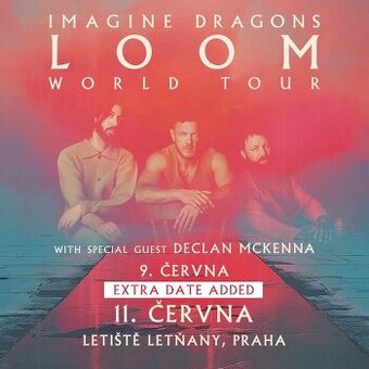 Imagine Dragons 9.6.2025 Vstupenky